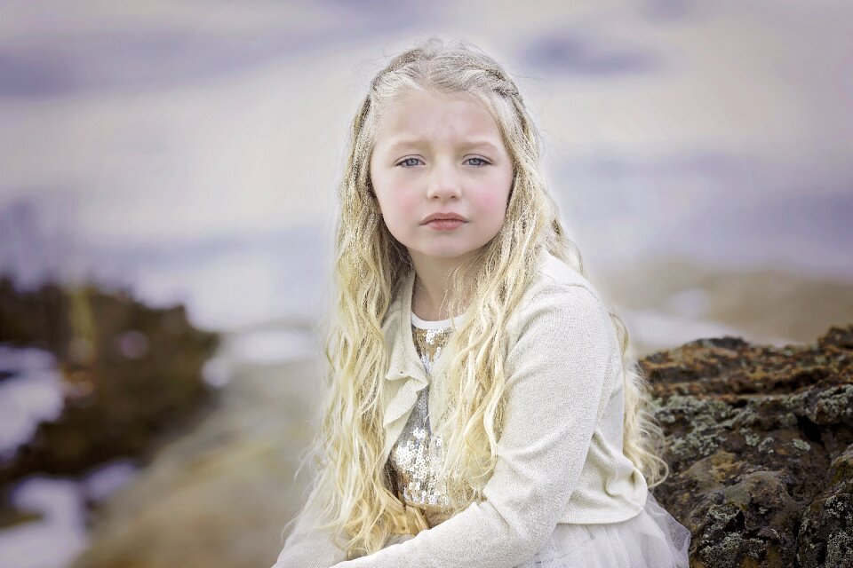 Girl portrait cute