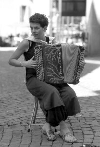 Accordéoniste de rue