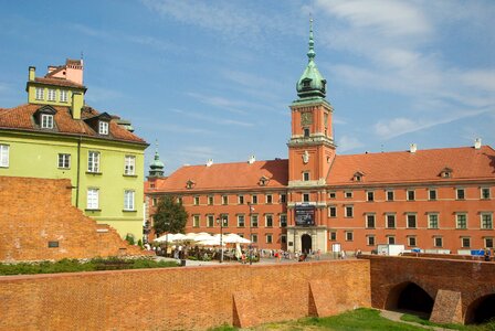 Royal old town market place photo