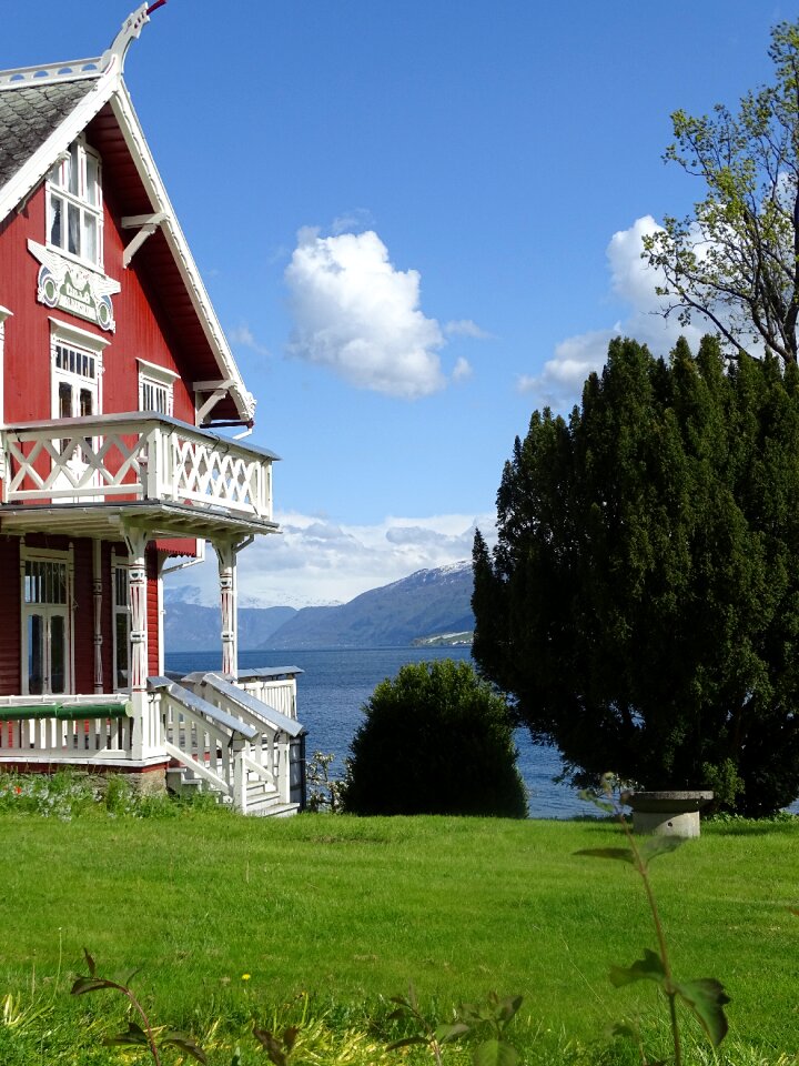 Summer landscape travel