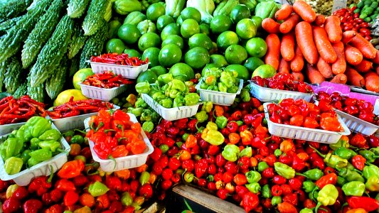 Petit marché de Saint-Denis de La Réunion photo