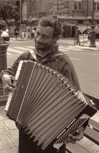 Accordéoniste de rue