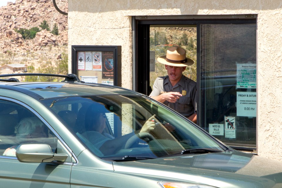 West Entrance Fee Station