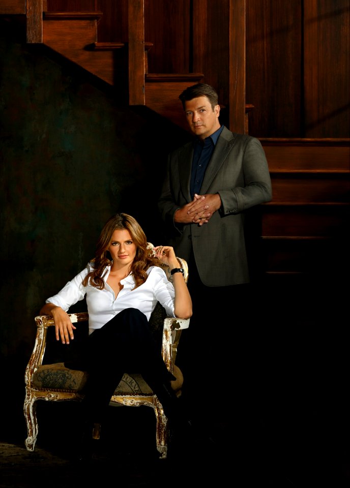 Castle Season 6 Stana Katic and Nathan Fillion 20130708 03