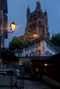 Lausanne, les Escaliers du Marché