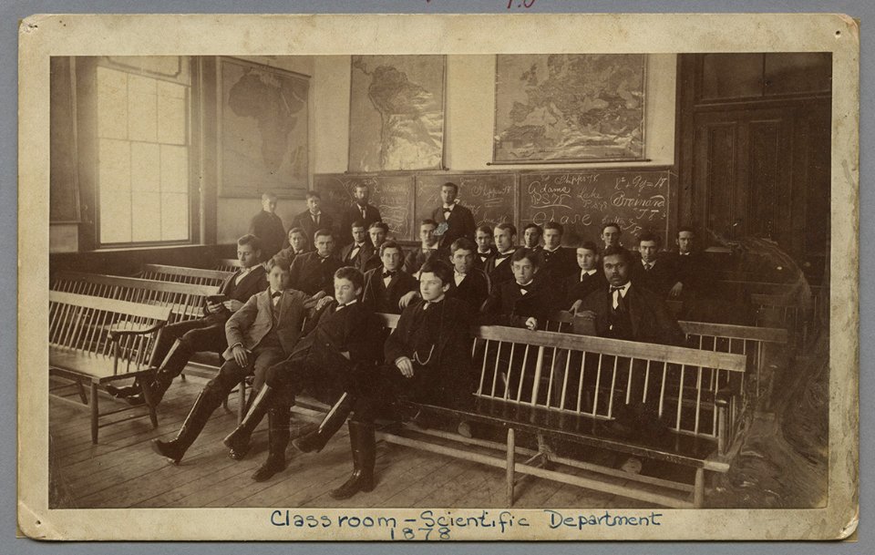 Classroom, Scientific Department, 1878