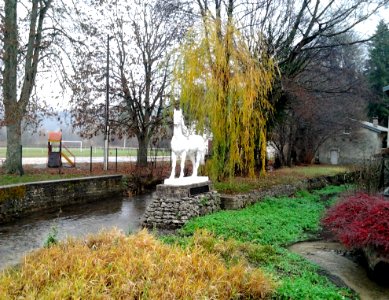 Le cheval du Val-d'Osne, France