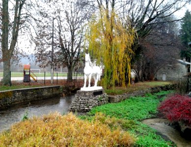 Le cheval du Val-d'Osne, France photo