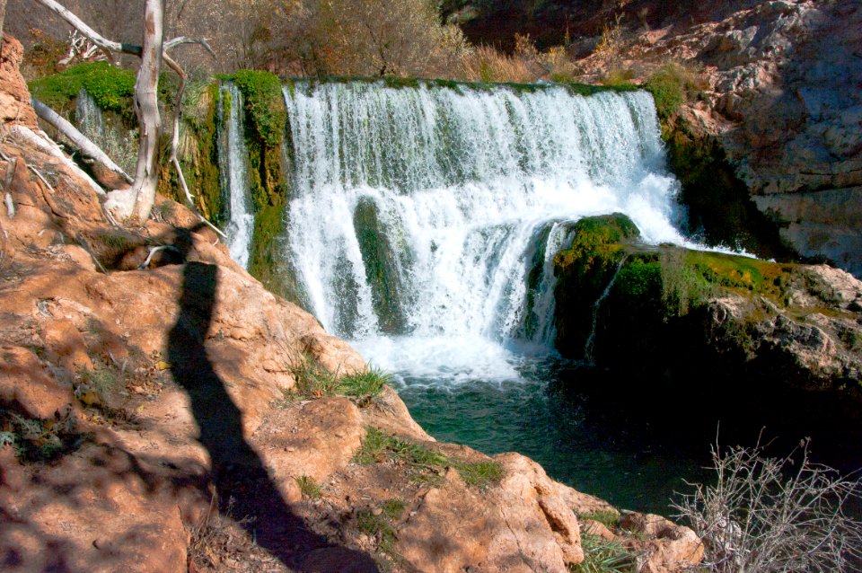 Fossil Springs Wilderness: Old Fossil Creek Dam