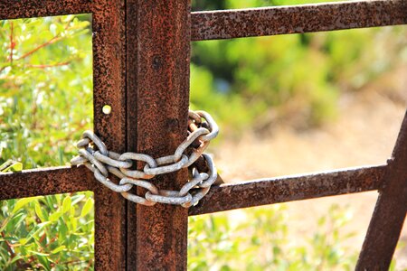 Rust metal close