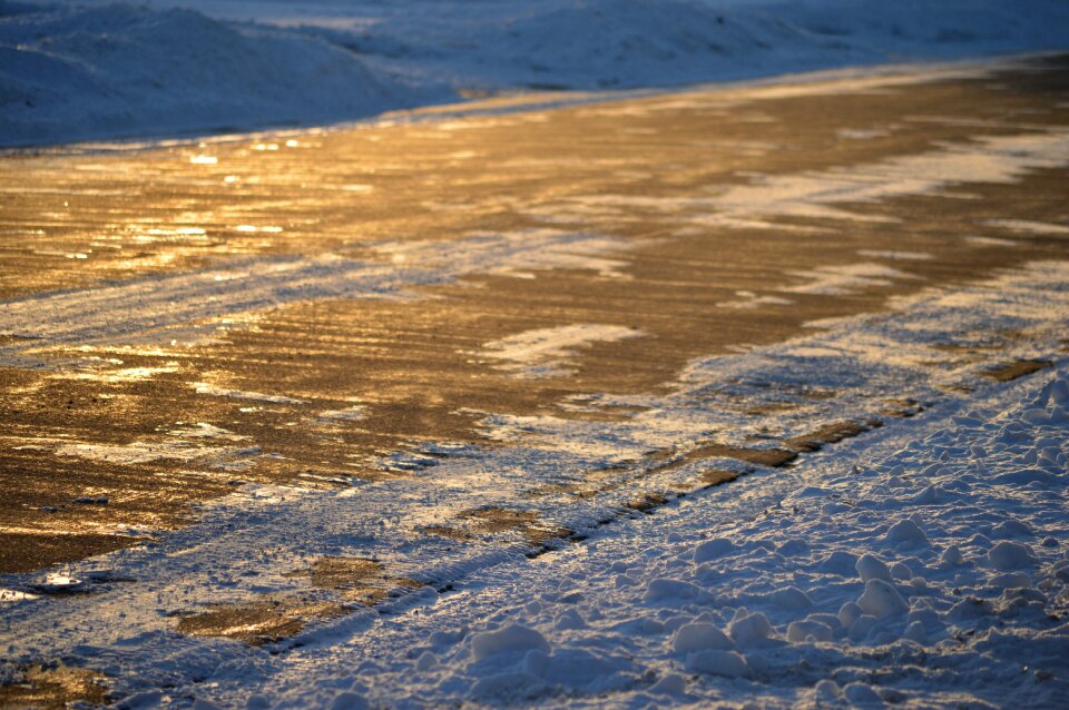 Driving street white