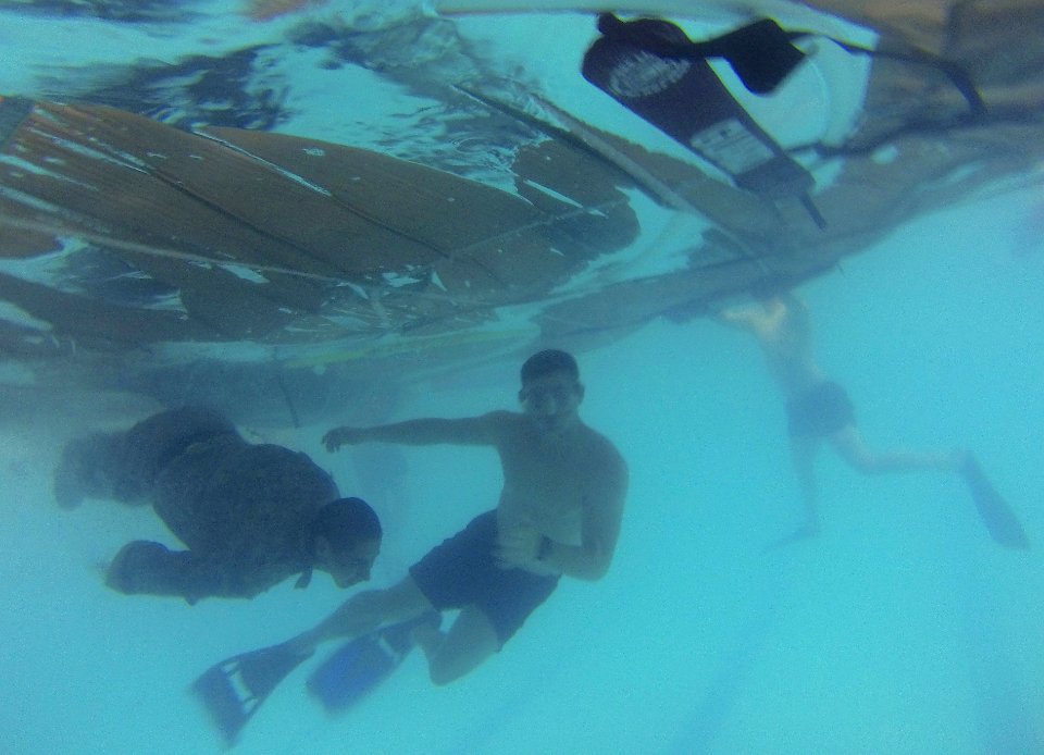 JBER paratroopers conduct wet silk training