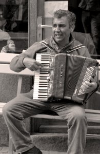 Accordéoniste de rue