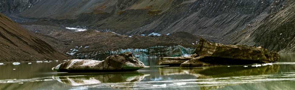 Hooker Glacier in the Aoraki/Mt Cook national park