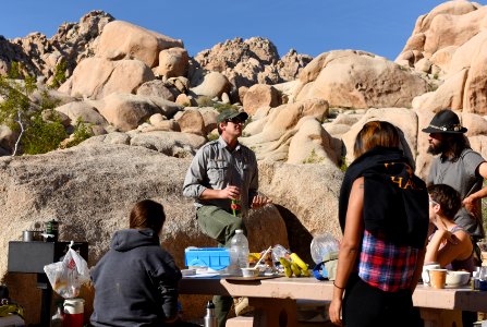 Ranger-led volunteer event in Indian Cove photo