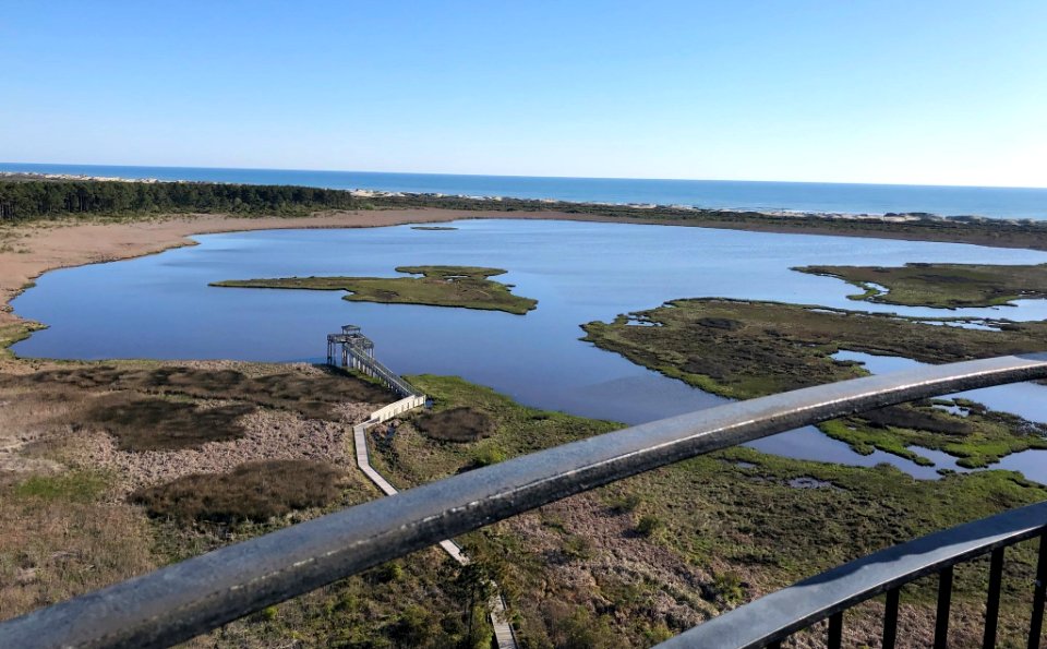 Scenic view from the Bodie Island Lighthouse