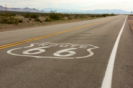 Route 66 at Mojave Trails National Monument photo