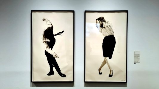 Eric and Cindy (Robert Longo) 1984