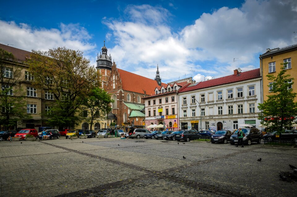 Kraków kazimierz the market