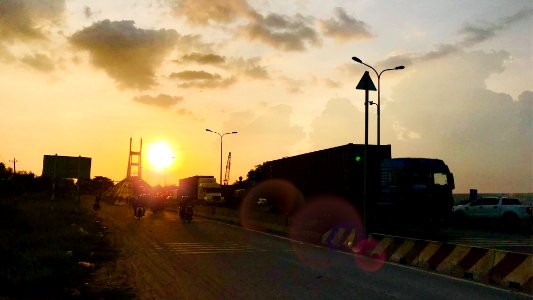 Chiều tà một góc xa xôi của sài gòn..!