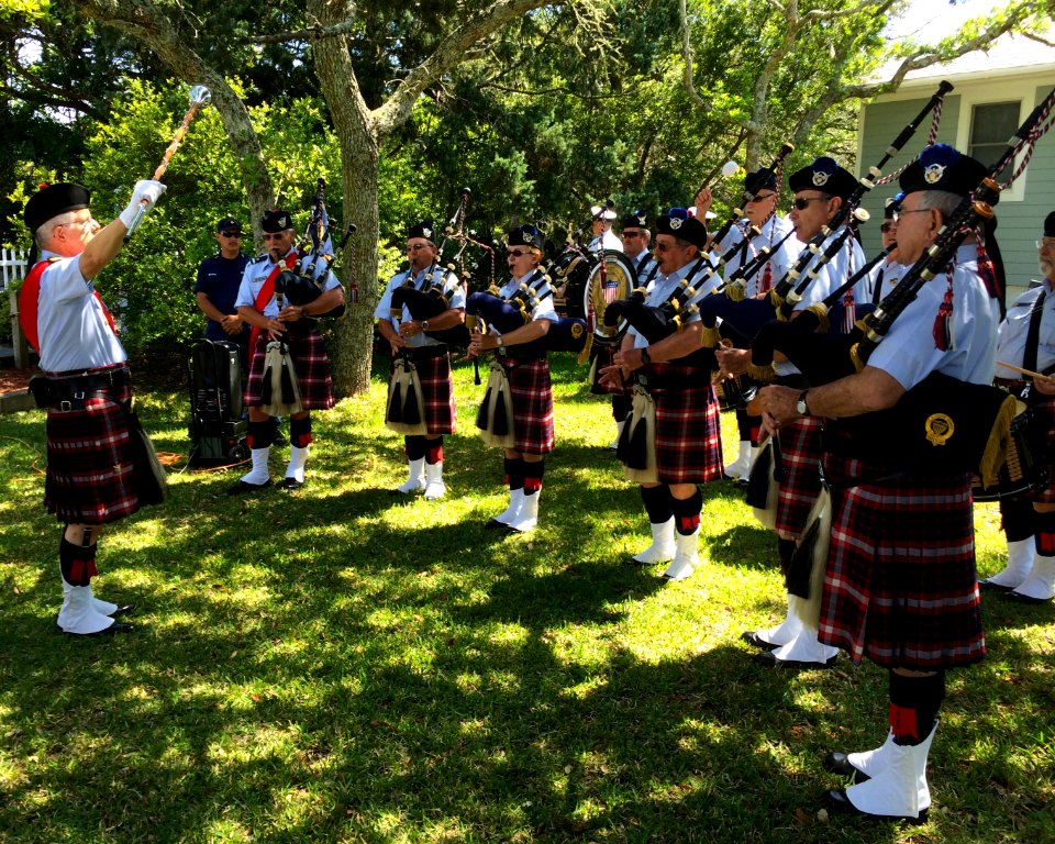 Pipe Band in Ocracoke