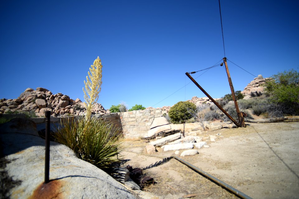 Bill Keys' engineering and ingenuity helped with labor around the property
