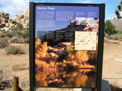 Joshua Tree Wayside circa early 2000s - Barker Dam