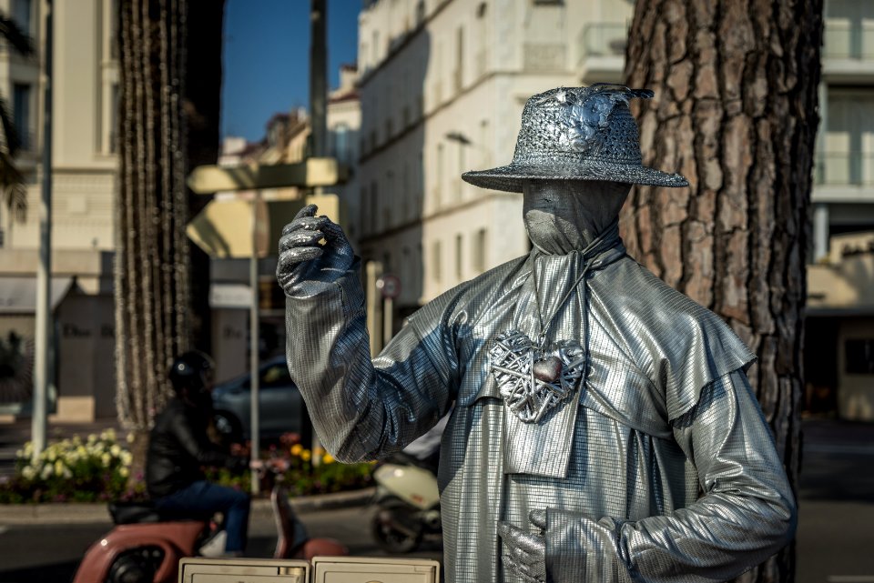 L'homme argenté