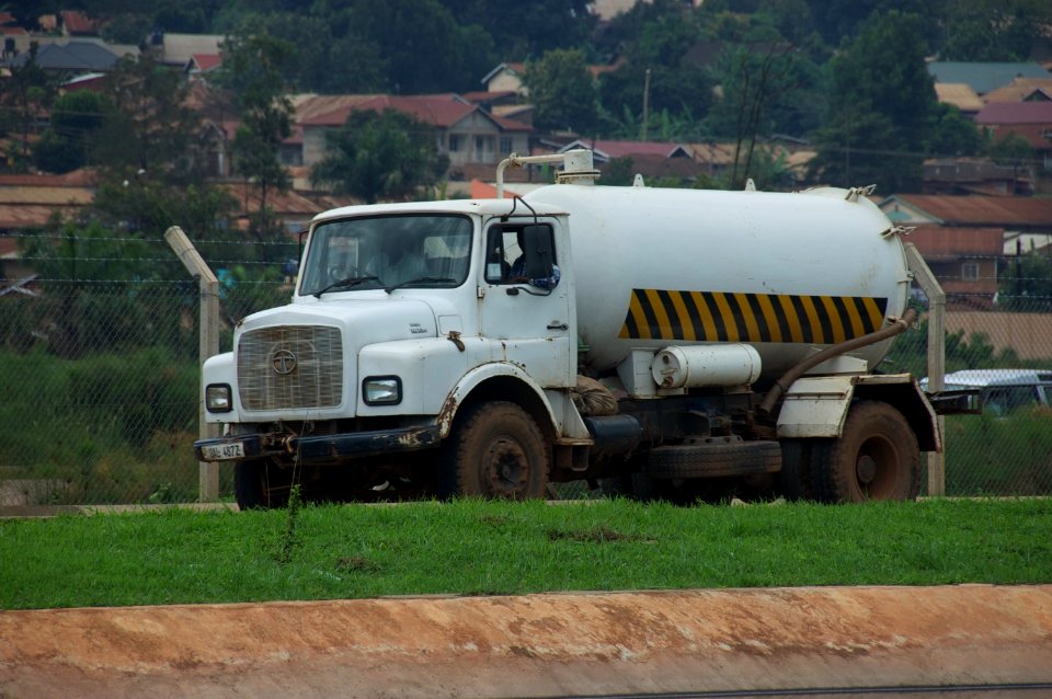 Faecal sludge vacuum truck