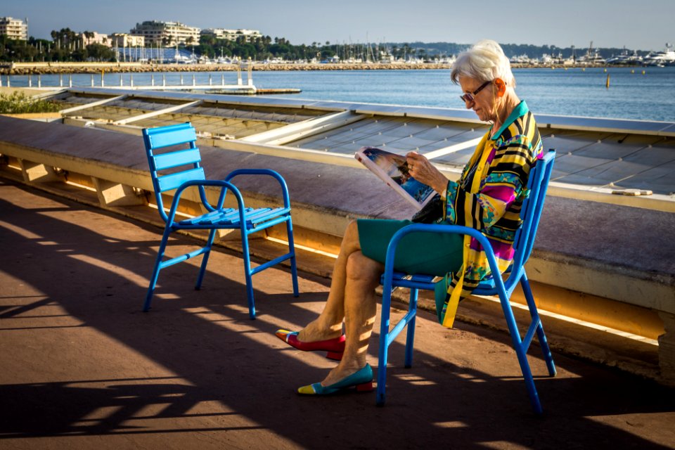 Chaises Bleues photo