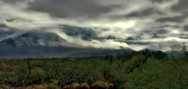 Cloudy morning (HDR)