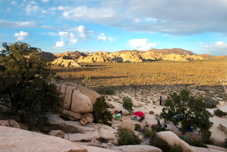 Campsite at Hidden Valley Campground