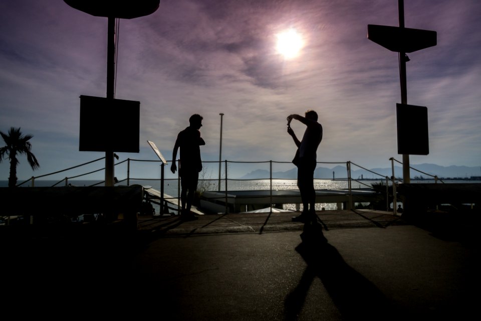 contre-jour et contre-plongée