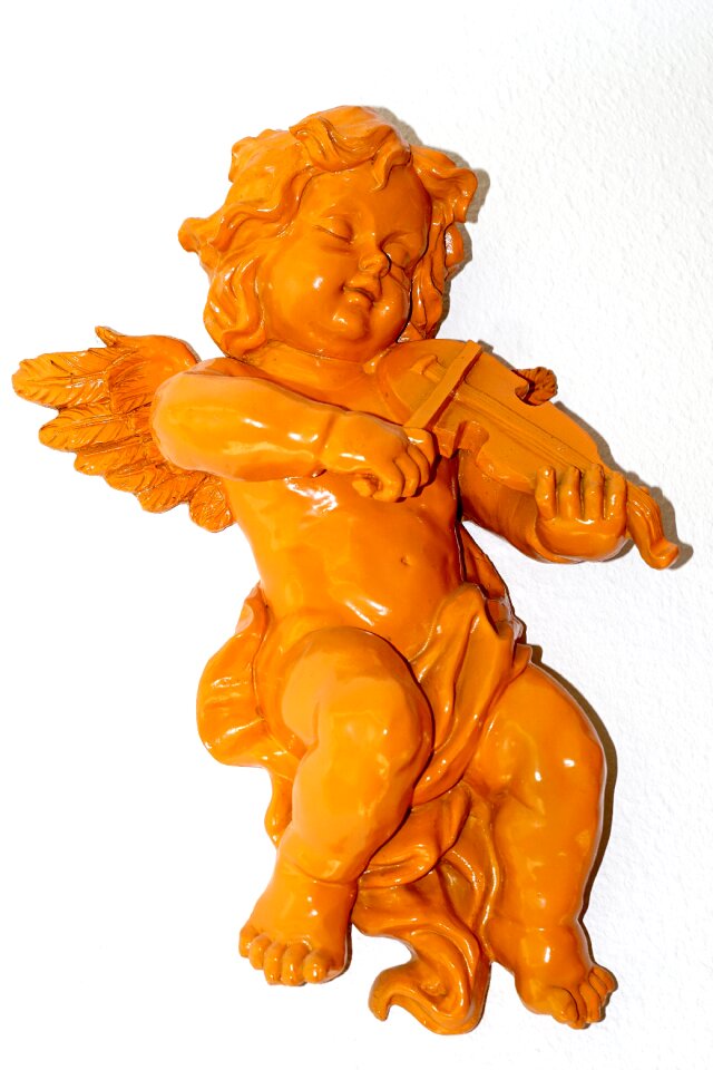 Violin decoration art