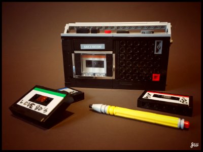 Old Cassette Recorder From Early 80’s MK 232 photo