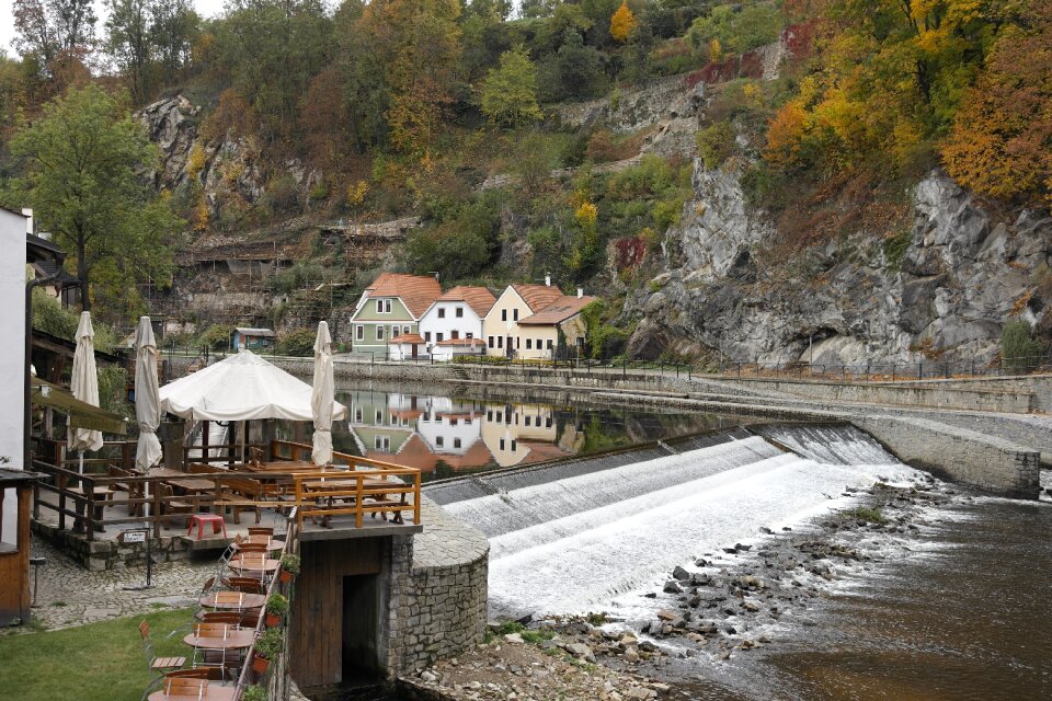 Cesky krumlov castle rope europe european autumn
