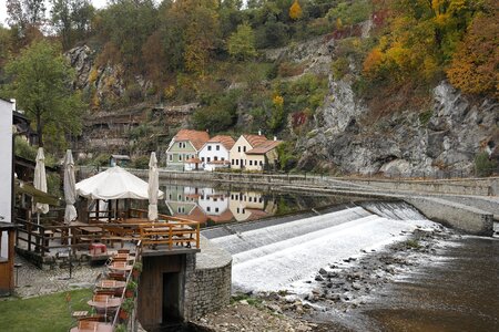 Cesky krumlov castle rope europe european autumn photo