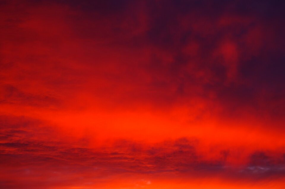 Sunset cloudy skies day s