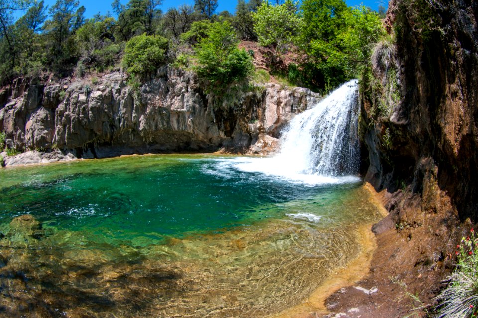 Waterfall Trail on Fossil Creek