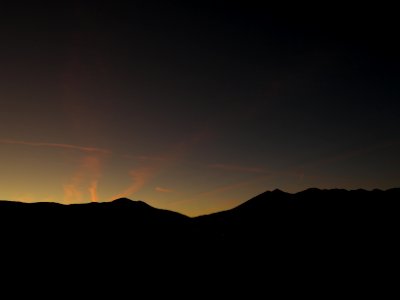 Peaks contrails (original)