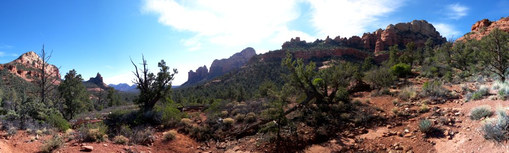 Soldier Pass Trail Panorama photo