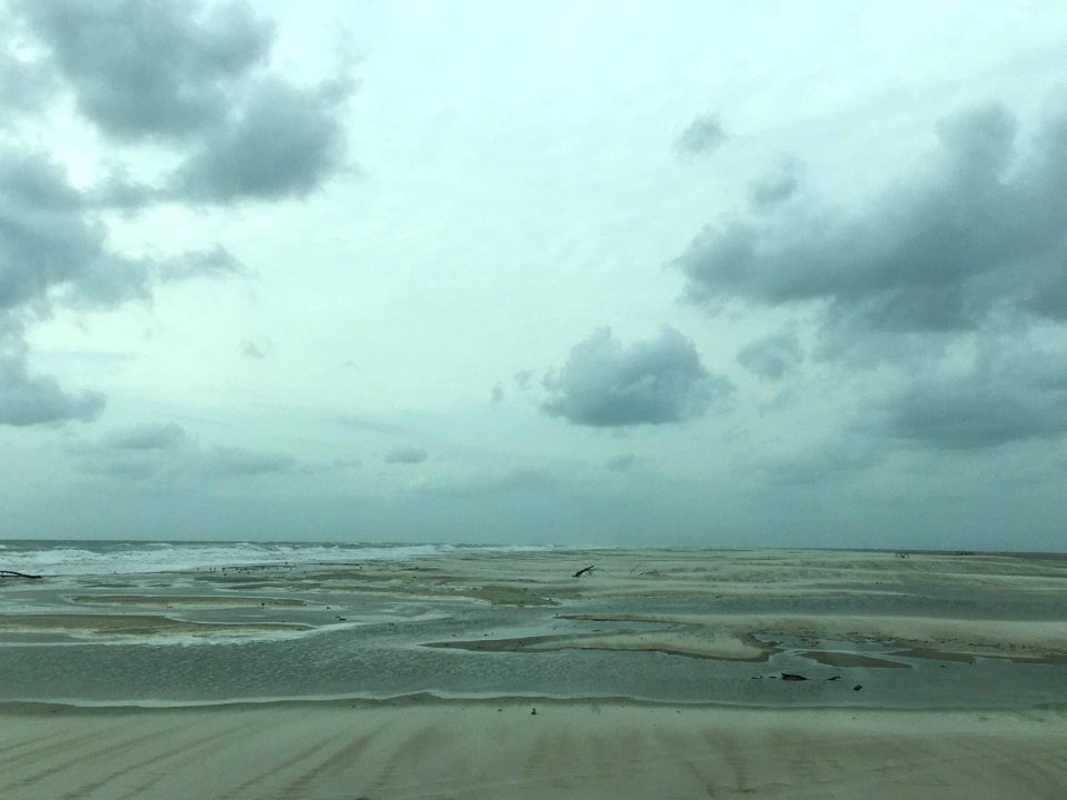Hurricane Teddy - Ocracoke Island, south of Ramp 72 09-19-2020