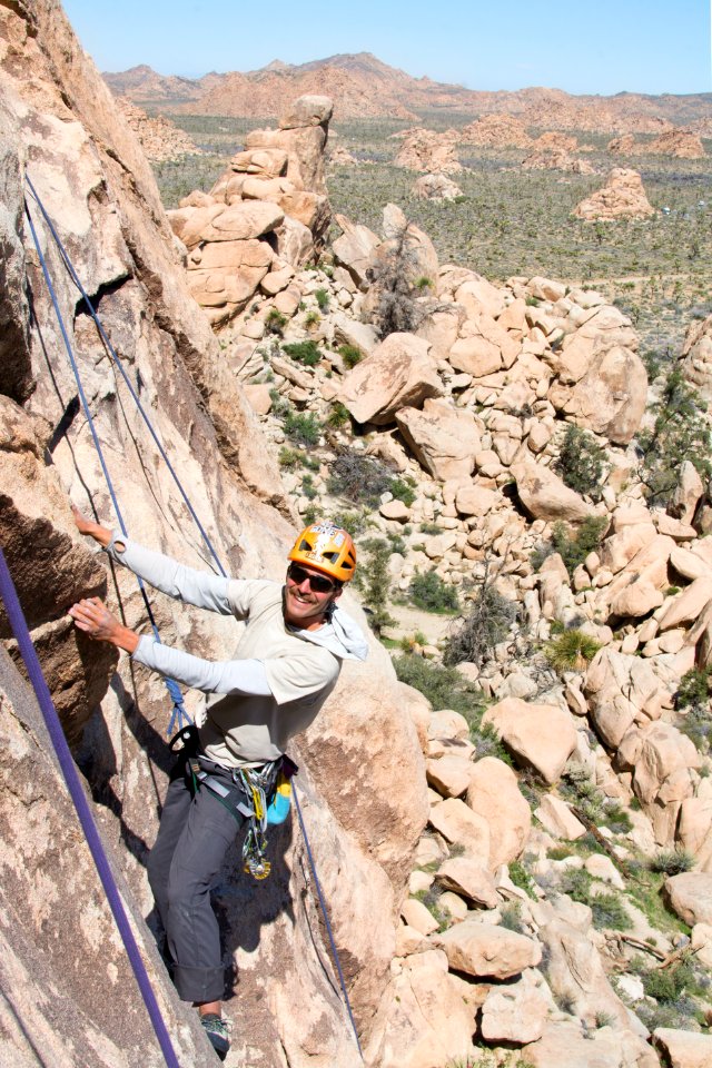 Rock Climbing on Hemingway Wall