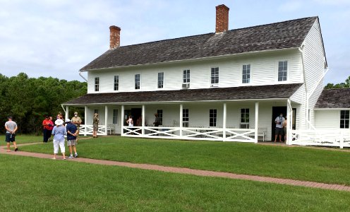 Museum of the Sea inside the Double Keepers Quarters at Cape Hatteras Light Station