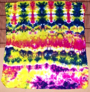 Random tie dye