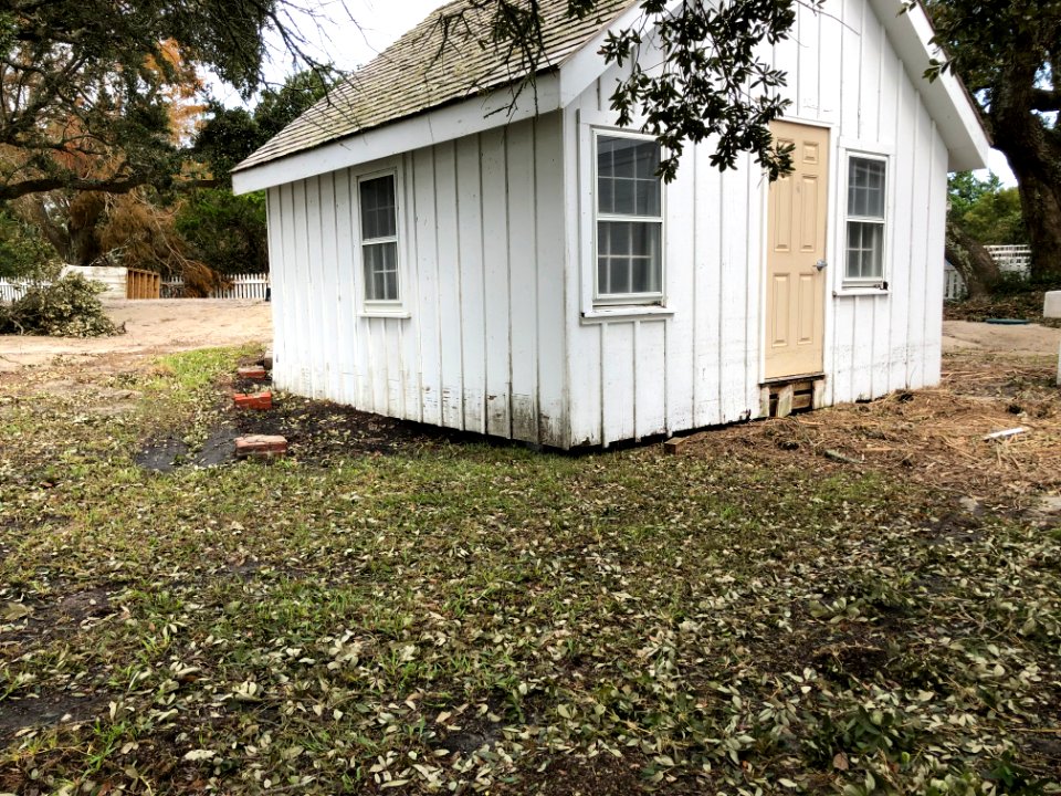 Ocracoke Building after Hurricane Dorian