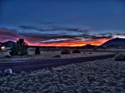 Sunset HDR photo