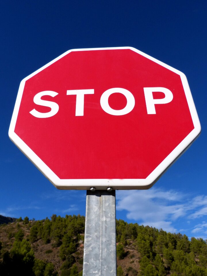 Stop signal traffic