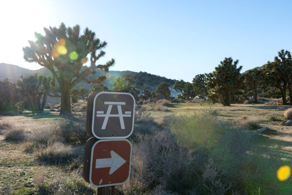 Picnic Sign at Black Rock Campground