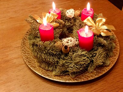 Advent decoration winter photo